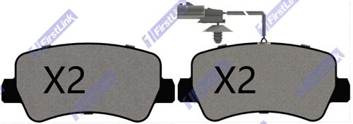 FCP1578W /P Brake Pads