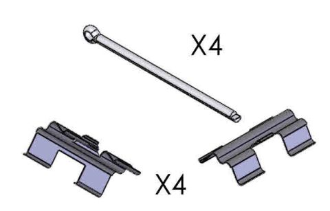 FCK008A Pads Kit