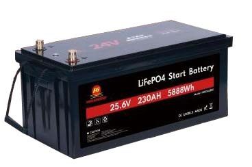 24V LiFePo4 230AH Truck Starter Battery