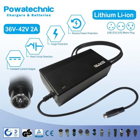 36V2A LICharger Charger