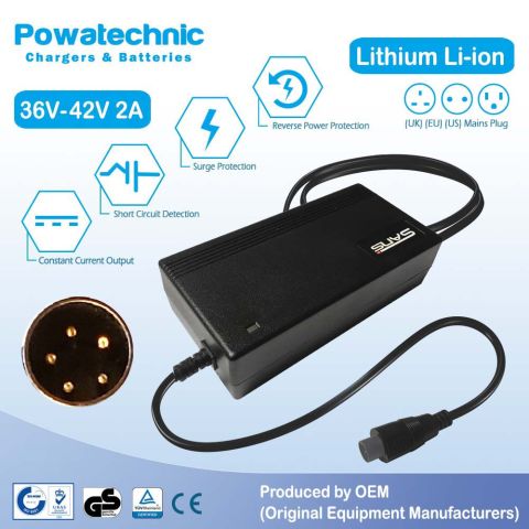 36V3A Charger