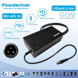 Eovolt 20 36V (WAU 3-pin) Battery Charger