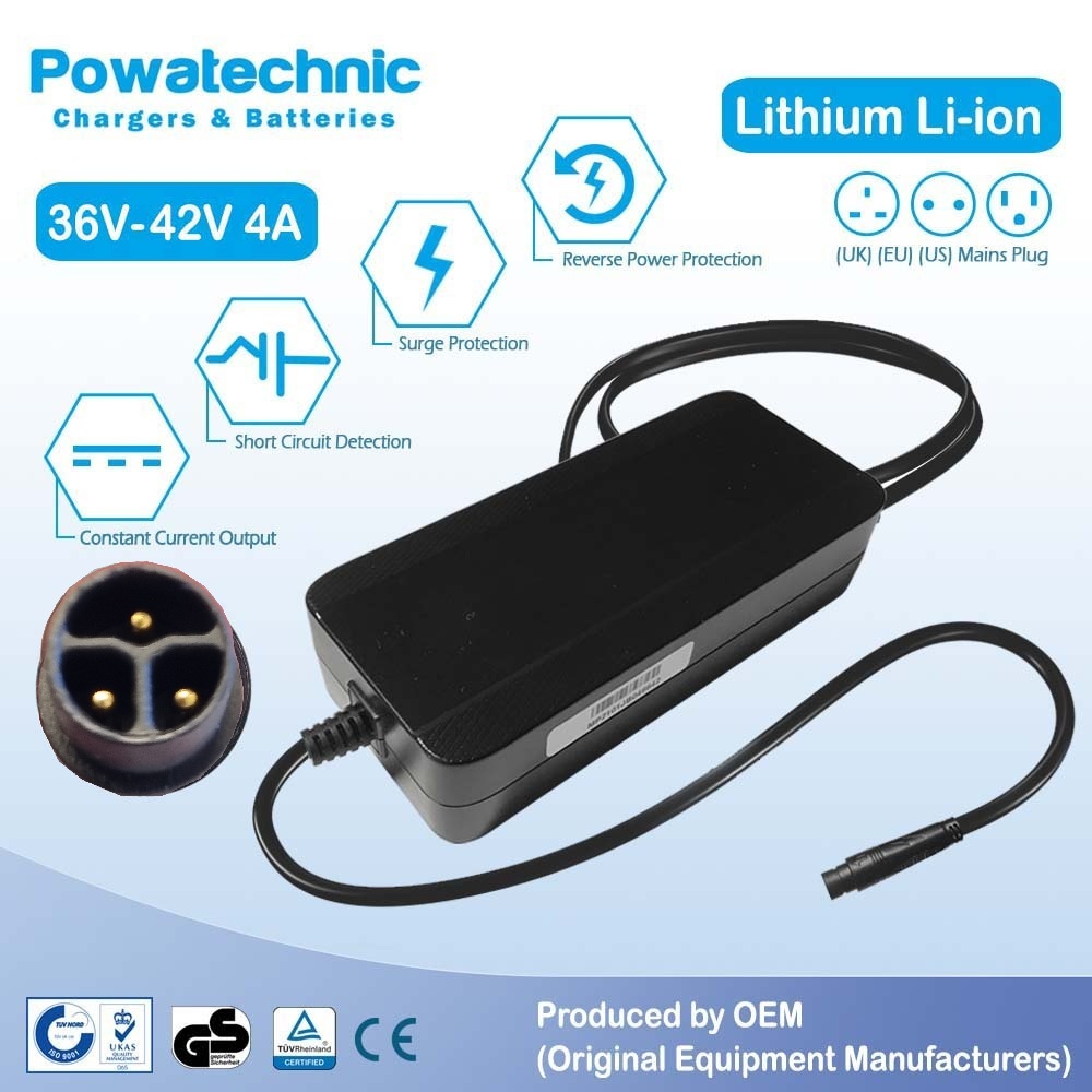 MATE City 250W 36V (MAC 3-pin) 13AH Battery Charger