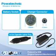 PWT1-31006 - 12V Cigarette Lighter Invert 42V 1.5A DCJ Charger for 36V Li-Ion Battery 1